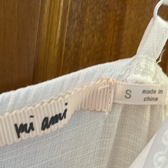 Beautiful ❣️mi ami❣️White Linen Pleated Jumpsuit🏆 - Picture 6 of 16